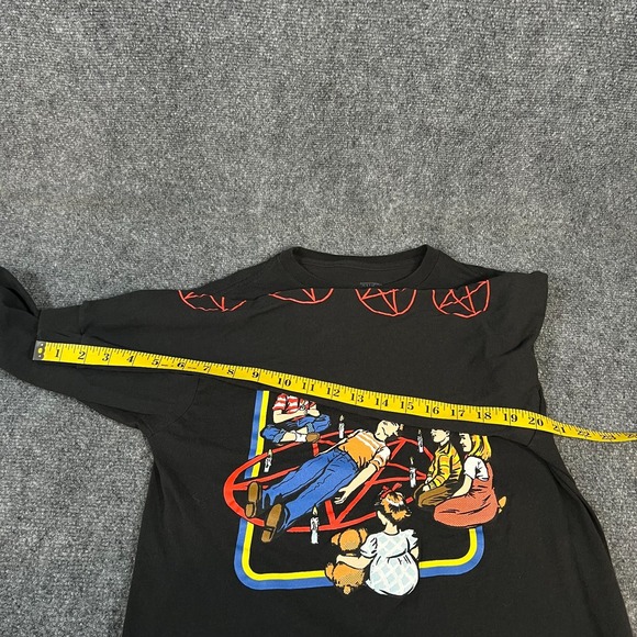 Steven Rhodes Let's Summon Demons Black LS T-Shirt Size S - Horror Goth Skater - Picture 11 of 13